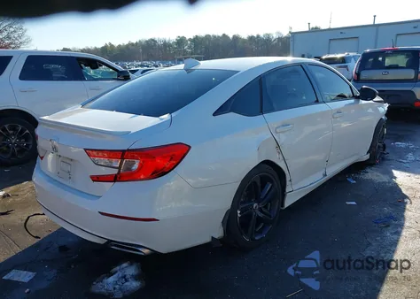 2018 Honda Accord Sport 2.0T from USA, damaged, VIN 1HGCV2F34JA032359